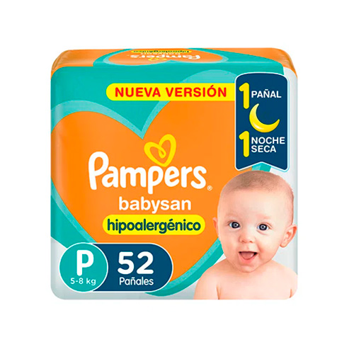 éxito moral Operación posible Pampers Babysan Hiper Pack P por 52 - Pañales Oeste | PUERTO PAÑAL